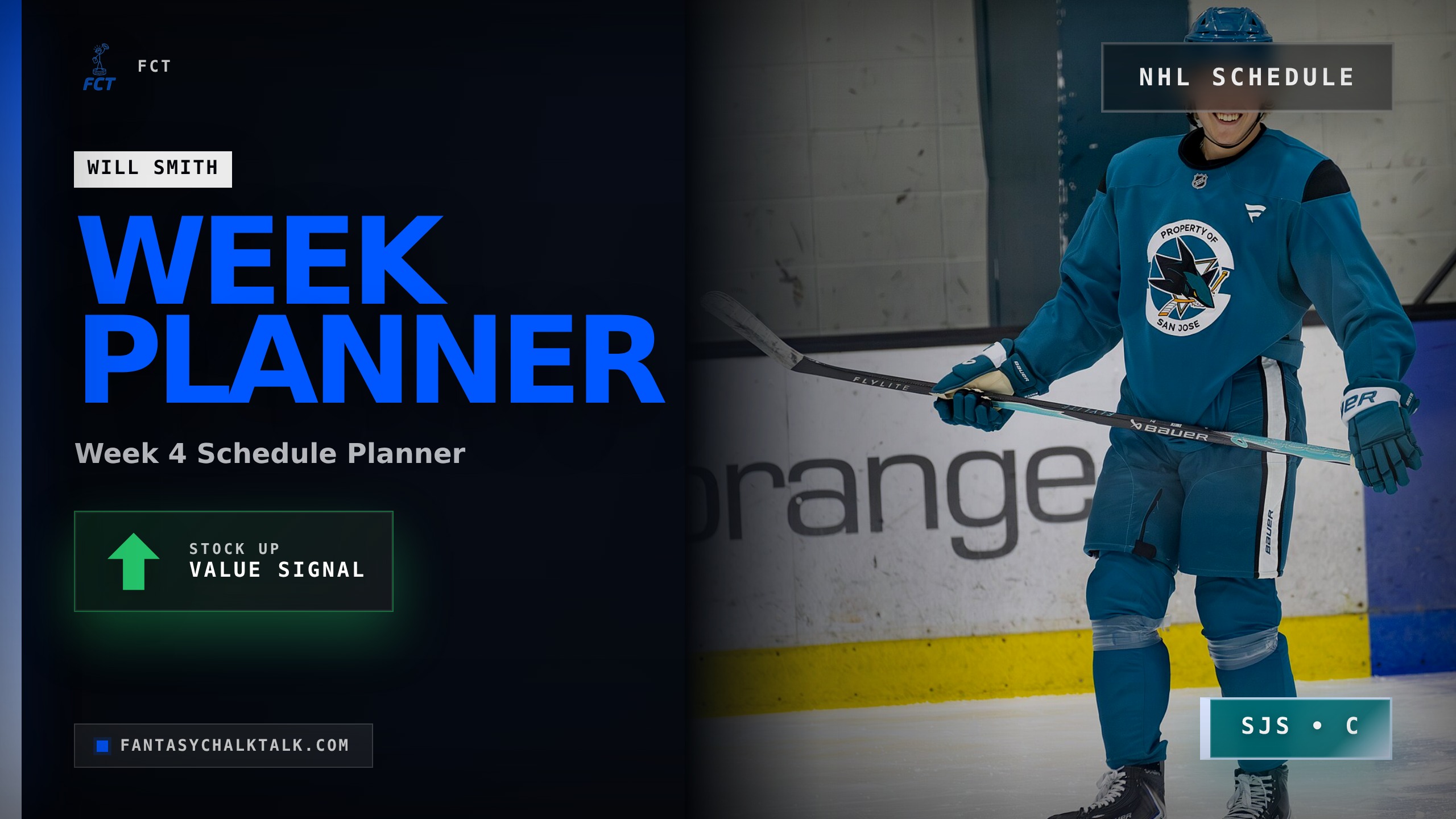 NHL Week 4 Schedule Planner: Four-Game Teams, Back-to-Backs and Returns